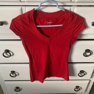 Size Xs red Express tshirt!
